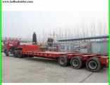 3 Lins 6 Axles 150 Ton Low Bed Truck Semi Trailer for Sale