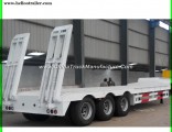 60ton 3 Axle Low Bed Truck Semi Trailer for Sale