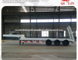 3 Axles 60 Tons Payload Low Bed Truck Semi Trailer