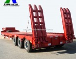 3 Axles Used Low Bed Truck Semi Trailer Prices