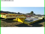 China 50ton 3 Axles Low Bed Truck Trailer
