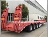 3 Axles 50tons Chinese Low Beds Truck Trailer