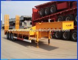 Chinese Chengda Brand Hydraulic Low Bed Truck Trailer