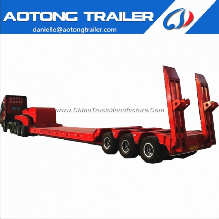 Hot Sale 3 Lines 6 Axle Low Bed Truck Trailers