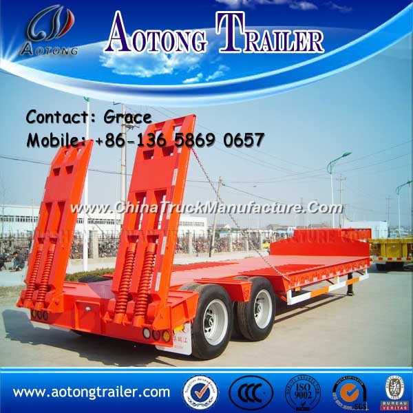 Factory Supply 50 - 100 Ton Lowboy Trailer, Price Low Bed Trailers, Tractor Truck Trailer, Low Flatb