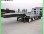 3 Axle 60 Ton Low Bed Truck Semi Trailers