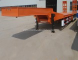 Low Price Tri Axle 60 Ton Low Bed Truck Trailer
