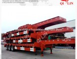 40FT Fuwa BPW 3axle Truck Trailer Container Lowboy Trailer