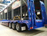 80tons 2 Lines 4 Axles Low Bed/Lowboy Truck Trailer China