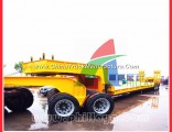 Low Loader Heavy Truck Low Bed Gooseneck Connection Dolly Trailer