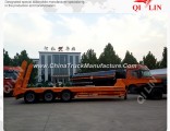 off Road Transport 60t Tractor Trailer Low Bed Trailers