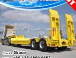 2 Axle 3 Axle 4 Axle 5 Axles 30 Tons - 100 Ton Low Bed Truck Trailer on Sale