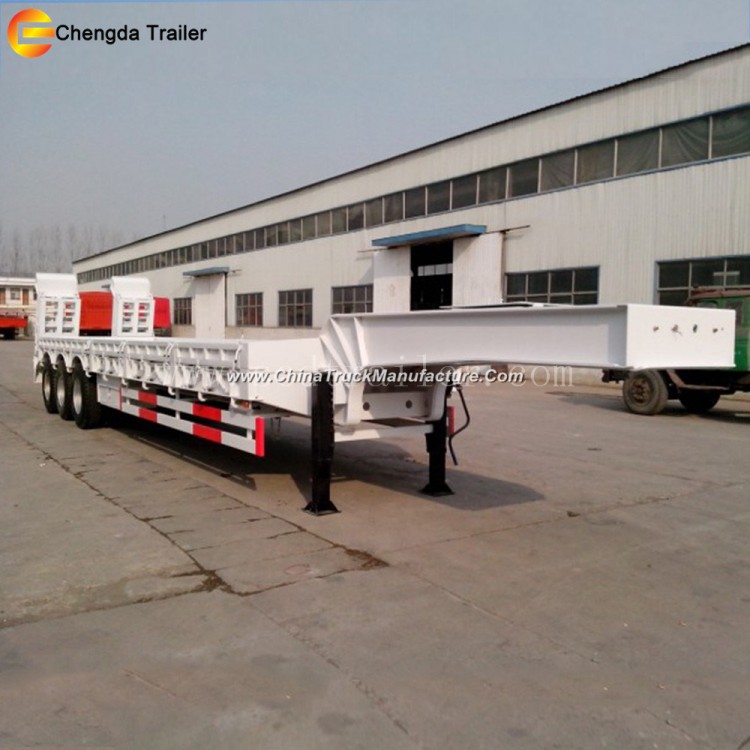 Semi Trailer Manufacturer Welcome Customized China Low Bed Trailer