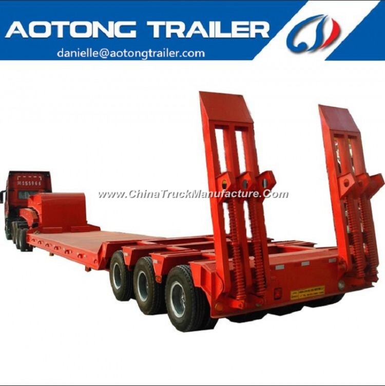 High Quality 6 Axle Low Bed Semi Trailer/Lowboy Trailers