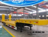 100t Lowbed and Lowboy Gooseneck Semi Truck Trailers for Sale