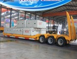 3 Row 6 Line Low Loader Trailer, 100 Tons Lowboy Trailers for Sale