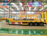 China Manufacture Heavy Duty Extendable 26m Low Bed Trailer/Lowboy Trailers