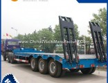 3 Axles Low Bed Semi Trailer Cheap Price