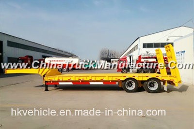 Low Price 2 Axles Samll Low-Bed Semi-Trailer From China