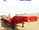 Weifang Forever Manufactures 3 Axles Low Bed Semi Trailer Trailers
