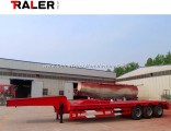 3 Axle Low Bed Semi Trailer with Payload 60 Ton