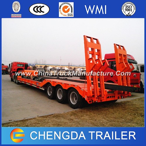 3 Axle 60 Ton Low Bed Trailer for Sale