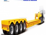 60-80tons Gooseneck Low Loader / Low Deck/ Low Bed Truck Semi Trailer