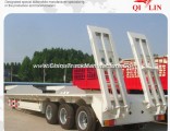 Hydraulic Low Bed Semi Trailer with Mechanical Suspension