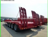 4 Axle Hydraulic Extendable Low Bed Trailer