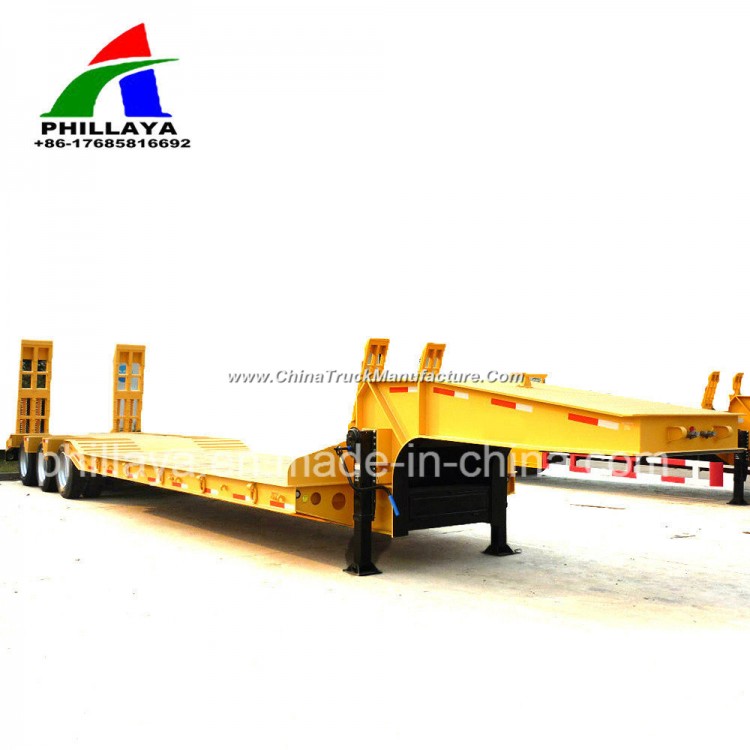 Directly Factory Hydraulic Low Bed Trailer