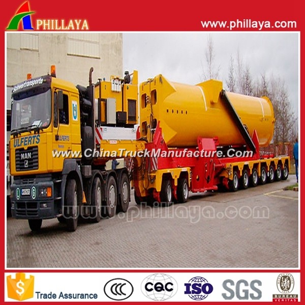 Special Transport Trailer with Hydraulic Steering Turning System