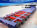 8 Axles Low Bed Semi Trailer 200 Tons