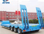 3 Axle Extendable Low Bed Loader Truck Trailer