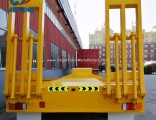 Fuwa Axle 40 Tons 1m Height Low Loader Trailer