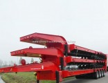 4 Axle 60 100 Tons Low Bed Boy Trailer Dimensions