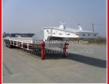 China Factory Supply 3 Axle Lowbed Semi Trailer