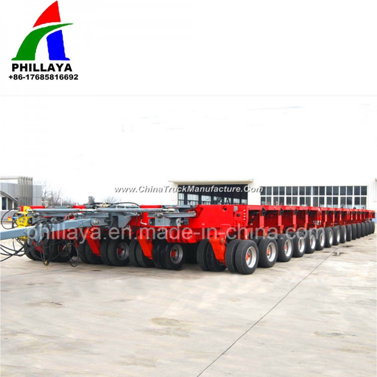 Heavy Duty Special Vehicle Truck Trailer for 100-500ton Equipment Transport