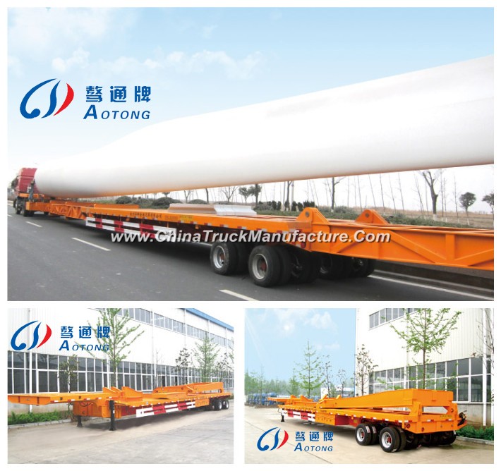 Extendable Wind Power Transport Low Bed Semi Trailer (LAT9580TDP)