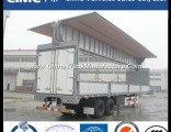 Cimc Tri Axle Wing Open Cargo Truck Trailer