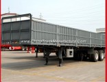 40FT Cargo Carrier Semi Bulk Truck Trailer with Side Wall