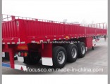 40FT Utility 3 Axle Cargo Container Sidewall Semi Truck Trailer