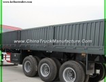 2016 3 Axles 40tons Cargo Trailer Side Wall Semi Truck Trailer