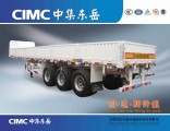 3axles 12tyres Cargo Side Wall Truck Trailer for Sale