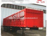 24 Tons Axle Load Rail Box Grid Truck Semi Trailer