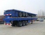 3 Axles Heavy Duty Cargo Truck Trailer 50t Lorry Box Semi Trailer Sale