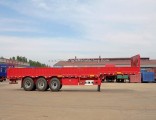 Made in China Gooseneck Type 50ton Side Wall/Side Drop/Side Board/Bulk Cargo Truck Semi Trailer