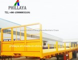 Flatbed 20FT 40FT Container Cargo Transport Truck Semi Trailer with Removable Btw