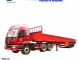 3axle Truck Side Wall Bulk Transport Cargo Semi Trailer
