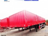 3 Axles Cargo/Fence Semi Trailer with Side Wall