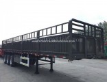 50ton 60ton 3 Axles Side Wall Fence Cargo Box Trailers